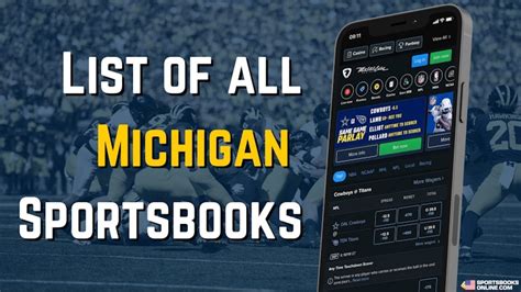 online sportsbooks in michigan|List of All Michigan Sportsbooks 2024 .